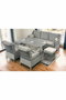 Hanah Home Petra - Conjunto de Jardín Mink